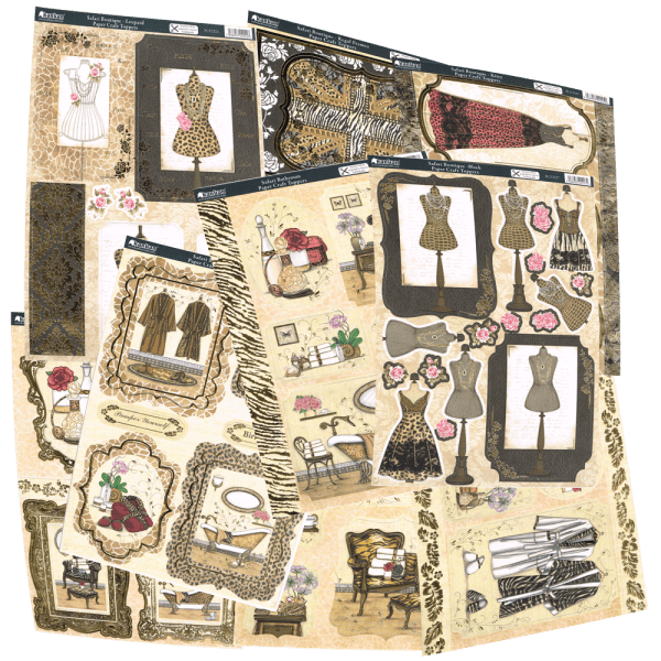 Kanban Safari - die-cut Toppers Kit 2