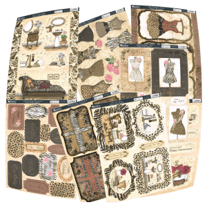 Kanban Safari - die-cut Toppers Kit 1