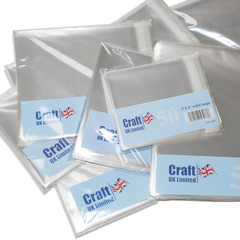 Poly Bags Crystal Clear Cello Bags