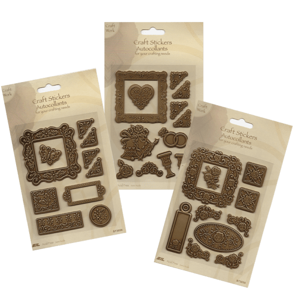 Metallic Craft Stickers