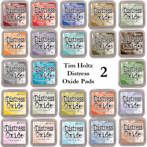 Tim Holtz Distress Oxide Pad Ink 3" Pads (2)