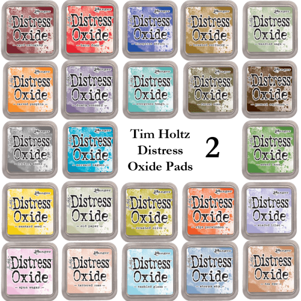 Tim Holtz Distress Oxide Pad Ink 3" Pads (2)