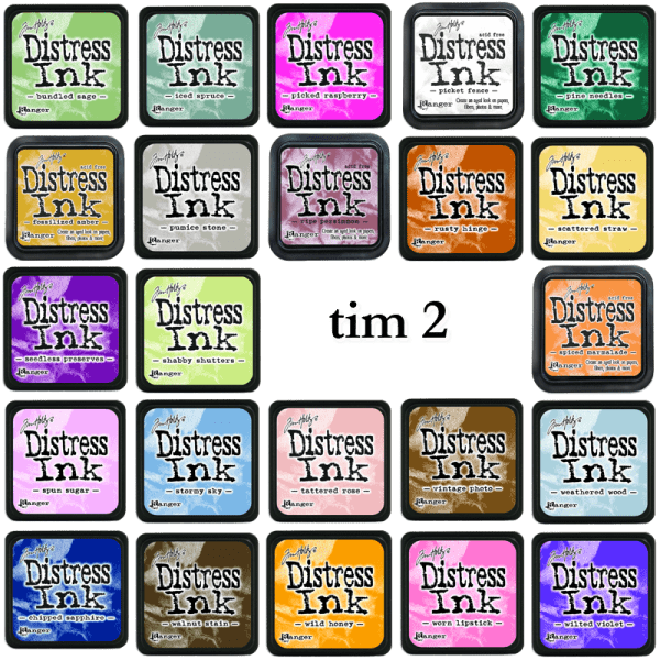 Tim Holtz Distress Ink 3" Pads (2)