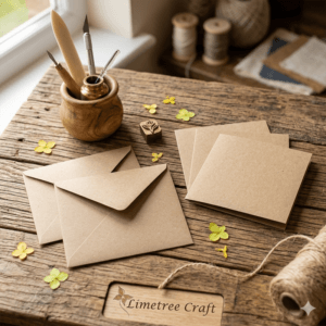 Kraft Cards And Envelopes